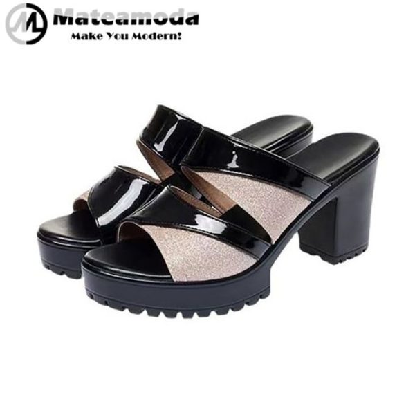 Mateamoda Women Shoes Sandals Heels Slippers Ladies Shoes Casual Shoes